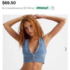COPY - Levi Raine Denim Crop